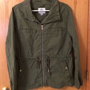 Olive green jacket